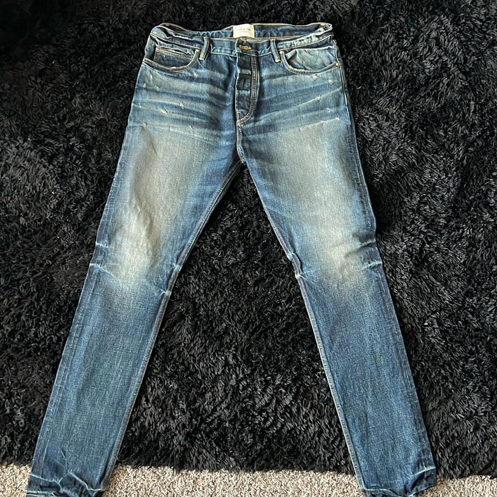 Fear of God Sixth Collection Light Wash Denim
